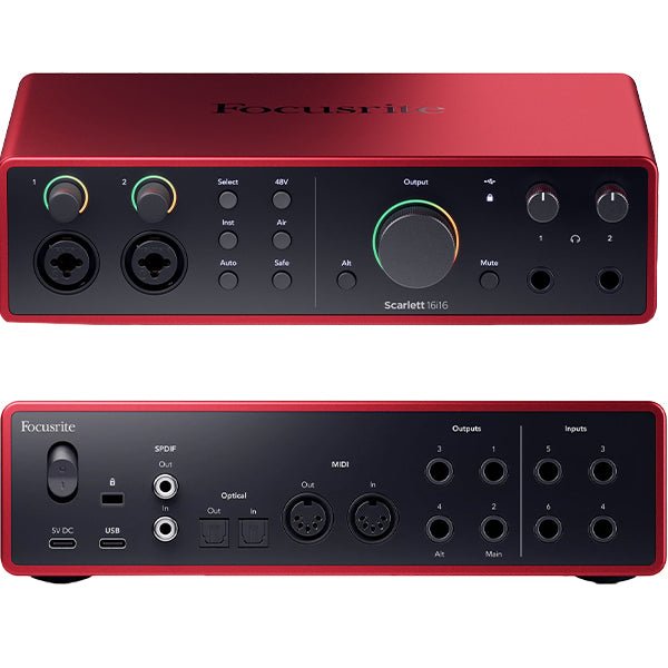 Focusrite Scarlett 16i16 4th Gen USB-C Audio Interface